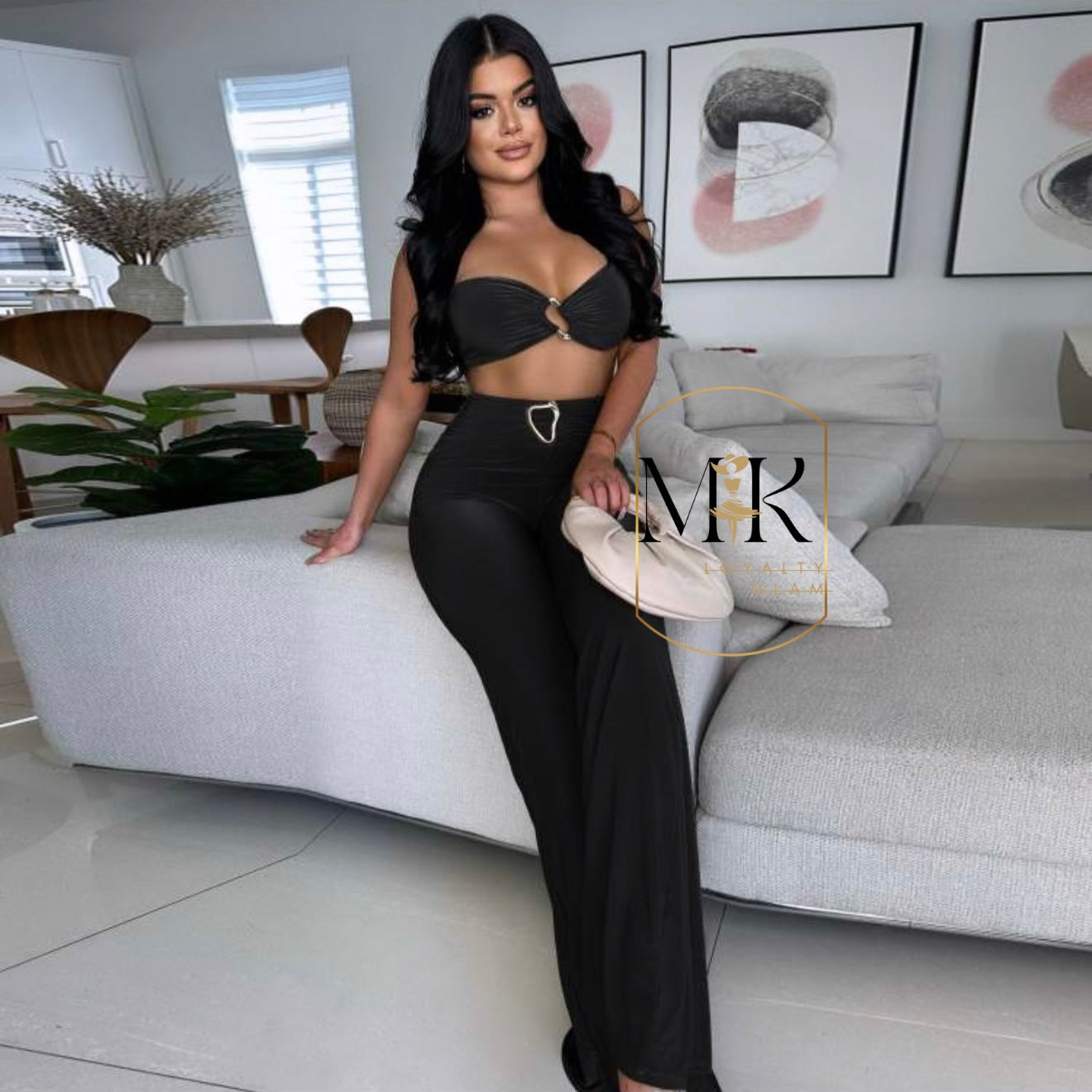 Seductive Sleeveless Pant Sets