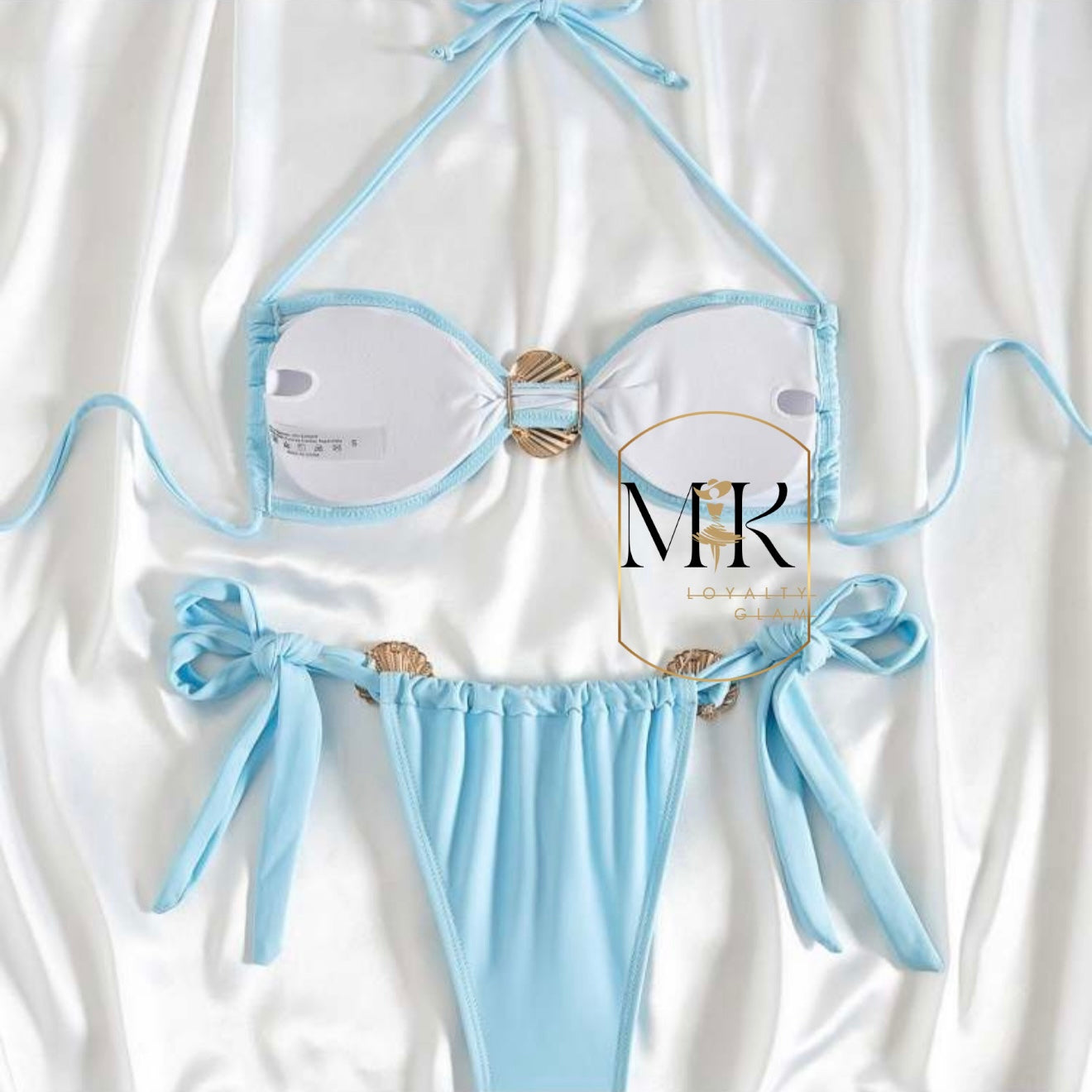 Metal Bikini Light Blue