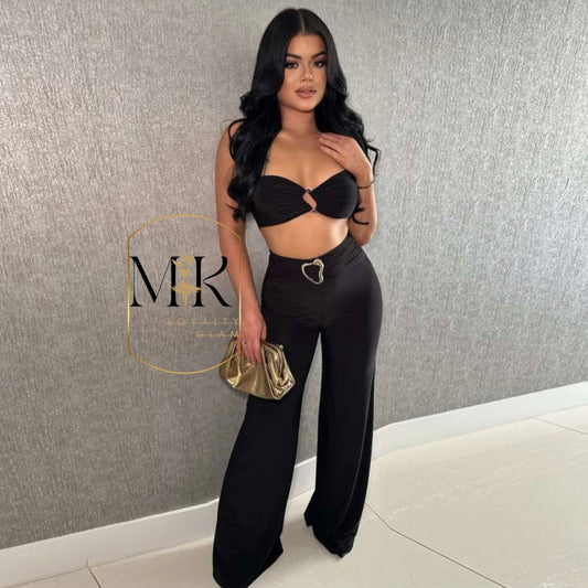 Seductive Sleeveless Pant Sets
